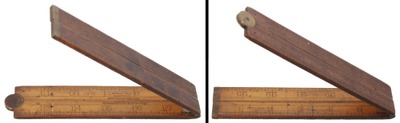 Stanley Rule & Level, No. 67: Two-Foot, Four-Fold Folding Rule