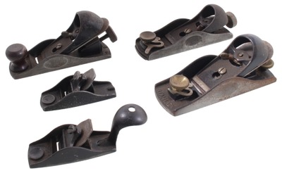 Stanley Rule & Level: Five Clean & Usable block Planes