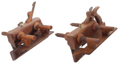 Assorted Makers: Two Screw Arm Plow Planes