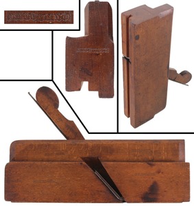 Joseph Titcomb, Newbury, Massachusetts: Early Beech Tongue Molding Plane