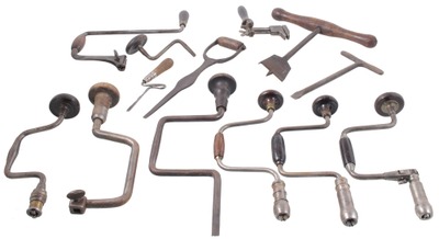 Assorted Makers: Lot Of Assorted Brace & Early Tools