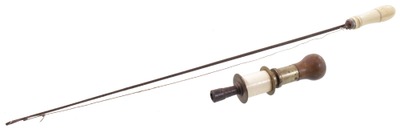 Unmarked: Early Boxwood Hdl. Bow Drill