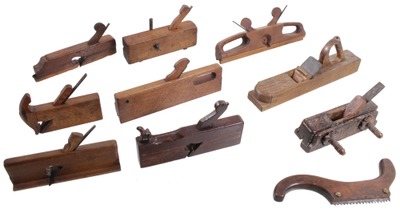 Assorted Makers: Lot Of European Woodworking Plane