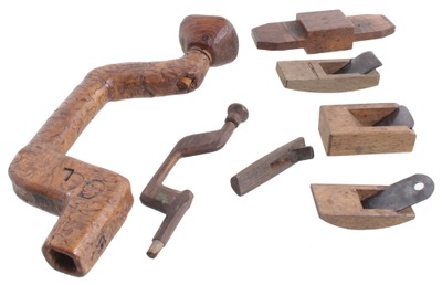 Assorted Makers: Early Woodworking Tools Opportunity Lo