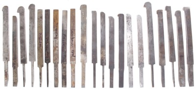 Assorted Makers: Lot Of Asst. Plow Plane Cutting Irons