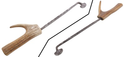 Unmarked: Early Horn Hdl. Soldering Iron