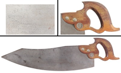 E.C. Atkins & Company, Indianapolis, Indiana, No. 100: Curved Flooring Saw