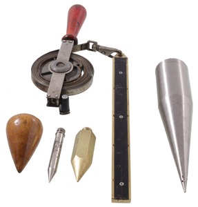 Assorted Makers: Lot Of Interesting Plumb Bobs