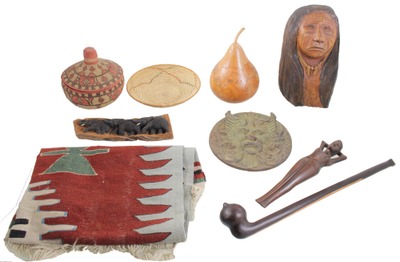 Assorted Makers: Tribal & Figural Ite Ms Opportunity Lot