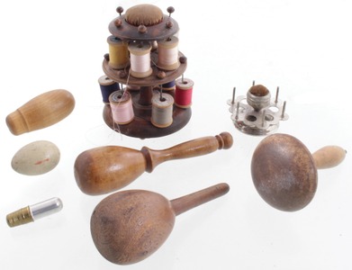 Assorted Makers: Two Early Type Sewing Stands