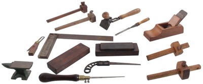 Assorted Makers: Lot Of Clean & Usabl Woodworking Tools