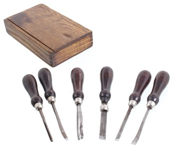 Millers Falls Company, Millers Falls, Massachusetts: Set Of Gentleman's Carving Tools