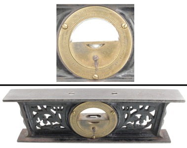 Davis Level & Tool Company, Springfield, Massachusetts, No. 1: Uncommon 7" Length Inclinometer Level