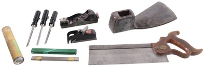 Assorted Makers: Lot Of Clean & Usabl Woodworking Tools