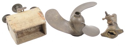 Assorted Makers: Three Interesting Cast Brass Items