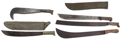 Collins & Company, Hartford, Connecticut: Lot Of Five Collins Machetes