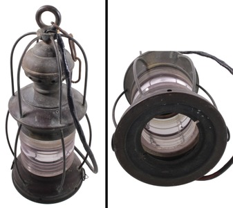 Unmarked: Orig. Train Station Lamp