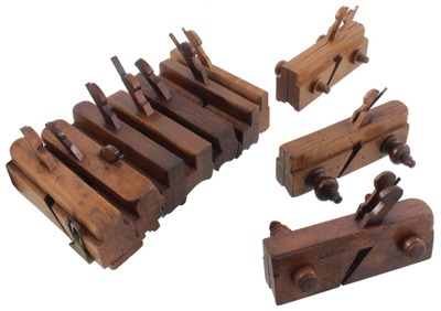 Assorted Makers: Lot Of Asst. Wooden Molding Planes