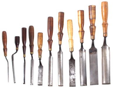 Assorted Makers: Wkg. Set Of Extra Clean Gouges