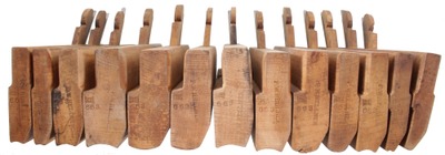 Sargent & Company, New Haven, Connecticut: Partial Set Of 13 H/R Molding Planes