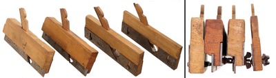 Sandusky Tool Company, Sandusky, Ohio: Wkg. Set Of 4 "Speci Molding Plane