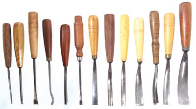 Buck Brothers, Millbury, Massachusetts: Lot Of 14 Clean & Usable Carving Tools