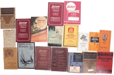 Assorted Makers: Lot Of Original Tool Catalogue