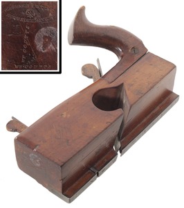 Alex. Mathieson & Sons, Glasgow, Scotland: Classic Flooring Raglet Molding Plane