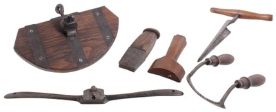 Assorted Makers: Lot Of Clean & Usabl Coopers' Tools