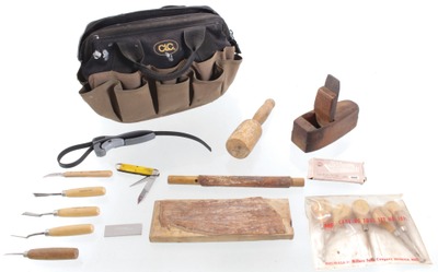 Assorted Makers: Lot Of Later Type Carving Tool