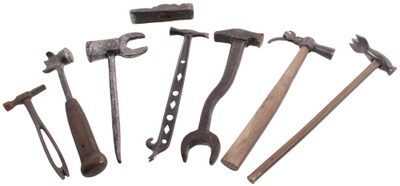 Assorted Makers: Lot Of Small Size Spec. Purp. Hammer