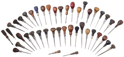 Assorted Makers: Lot Of Sound & Usabl Scratch Awls