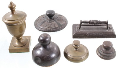 Unmarked: Coll. Of 19th C. Drafting Weights