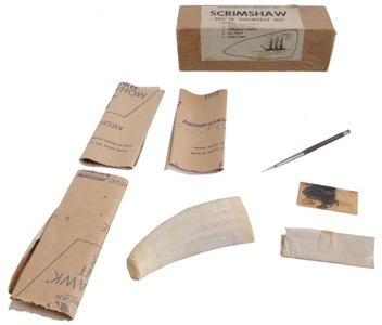 Seven Seas Gifts/Nantucket, Mass.: "Do It Yourself" Scrimshaw Kit
