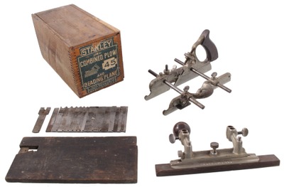 Stanley Rule & Level, No. 45: Early 20th Century Combination Plane
