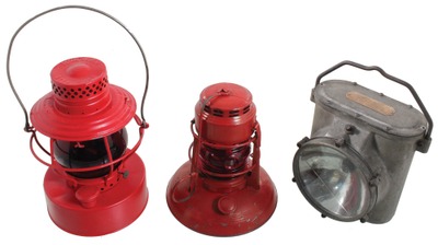 Assorted Makers: Lot Of Three Spec. Purp. Lantern