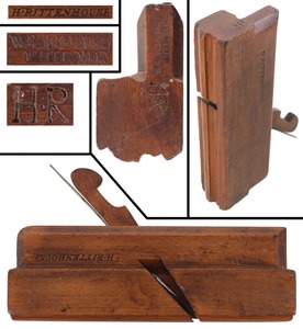 W. Brooks, Philadelphia, Pennsylvania: Early Philada. Mkr. Molding Plane