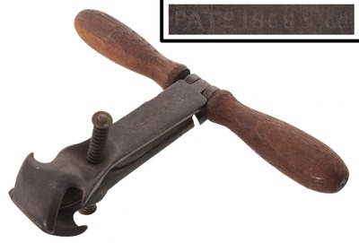 M. & S. Hausman, Huntington, Indiana: Early Patent Corn Sheller