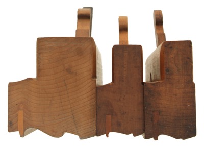 Assorted Makers: Three N.E. Maker Cmplx. Molding Plane