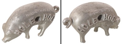 Moline Tool Co./Moline, Ill.: Solid Cast Aluminum Promotional Pig