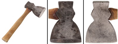 Kelley-How-Thomson Company, Duluth, Minnesota: "Hickory" Embossed 4 1/2 Hewing Axe