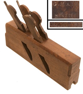 Minzies, A./Glasgow, Scotlan: Rare Four Iron Molding Plane