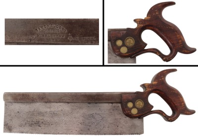 Wheeler, Madden & Bakewell/M'town: Extra Clean 12" Tenon Saw