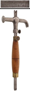 John Adams Thayer, Boston, Massachusetts: "Thayer Patent" Tack Hammer