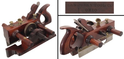 Sandusky Tool Company, Sandusky, Ohio, No. 140: Solid Rosewood Center Wheel Plow