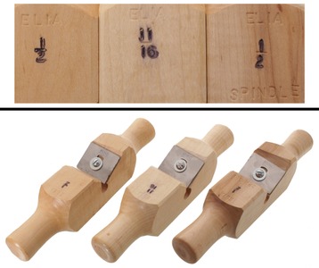 Elia Bizzari, Hillsborough, North Carolina: Three Windsor Chair Making Tenon Tools