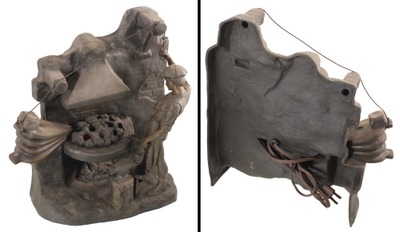 Unmarked: Ornate Cast Display Of B'smith & Forge