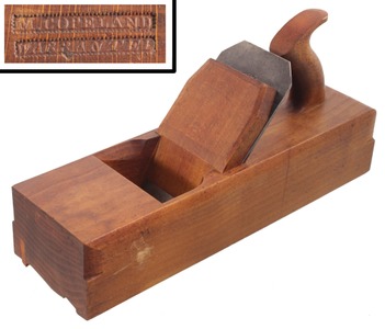 M. Copeland & Company, Warranted: Hdl. Gr. Ogee & Bevelrown Molding Plane