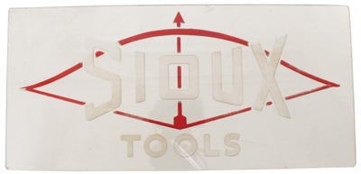 Albertson & Company, Sioux City, Iowa: Extra Clean "Sioux" Tools Advert. Sign