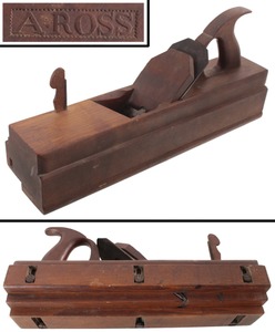 A. Ross: Early 19th C. Panel Raising Plane